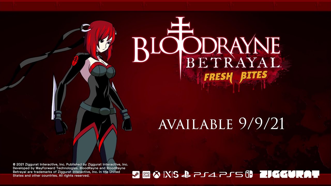 BloodRayne Betrayal: Fresh Bites - Release Date Trailer