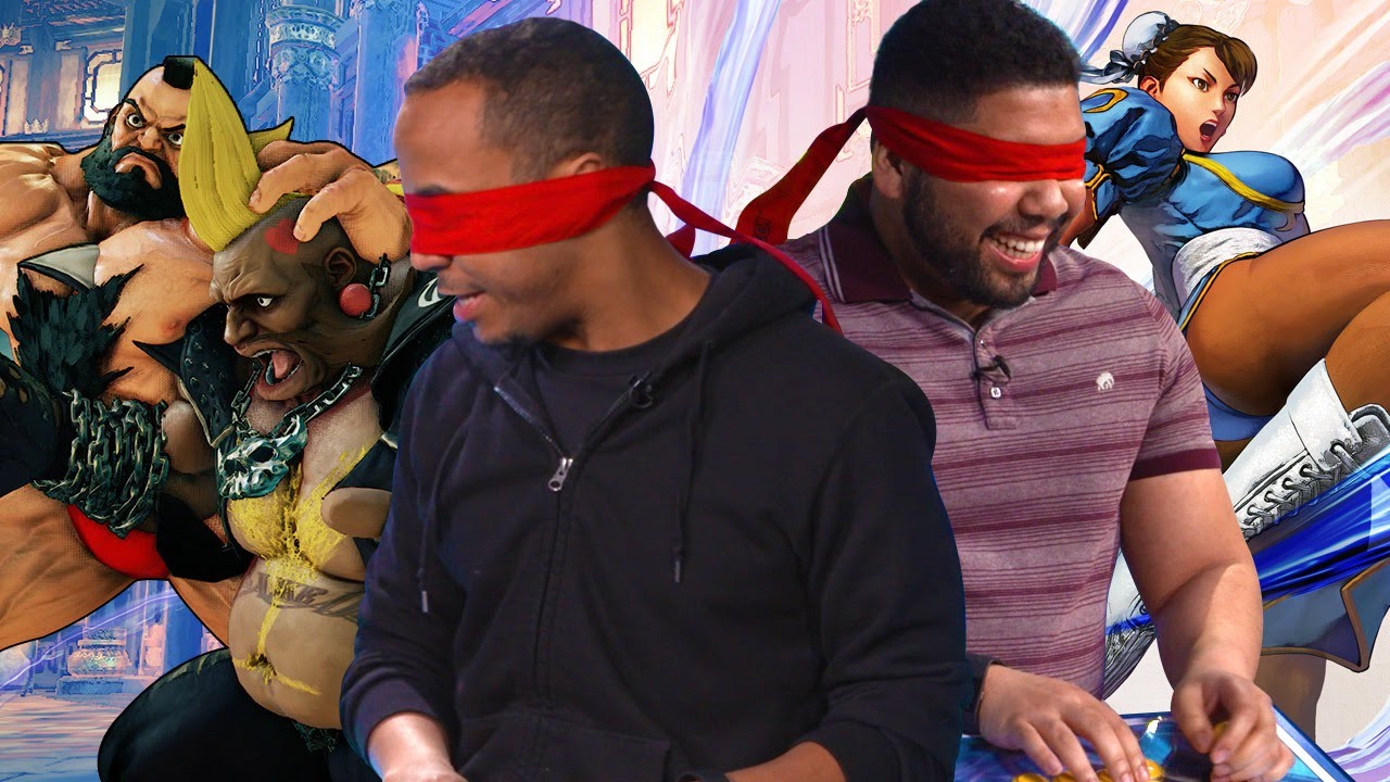 Street Fighter Pros Play Street Fighter 5 Blindfolded   (Grudge Match Episode 3)