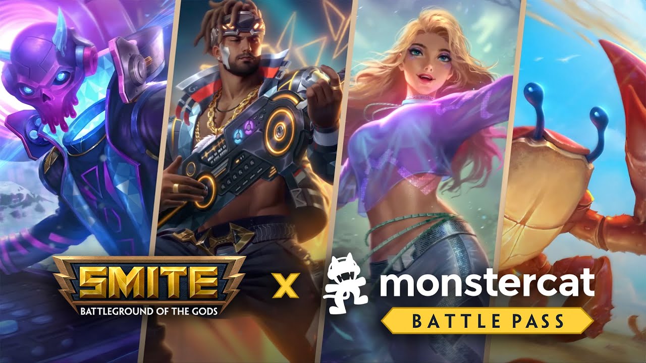 SMITE x Monstercat Battle Pass - Available May 2021