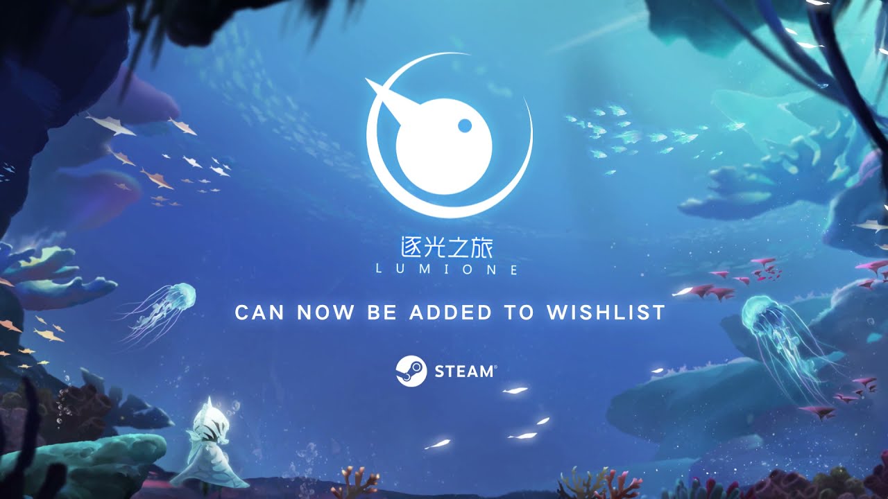 The beautiful deep-sea indie game "Lumione" is open for reservations