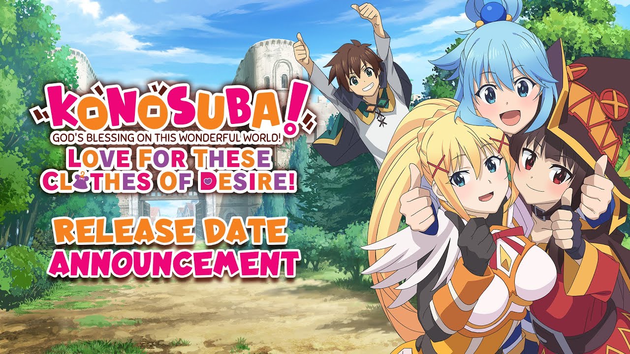 KONOSUBA - God's Blessing on this Wonderful World! Love For These Clothes Of Desire! | Date Announce
