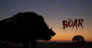 Boar (2019) promotional image from Shudder