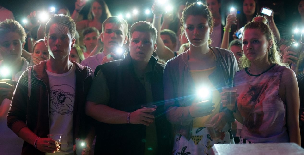 Party Hard die young Promotional still from Shudder