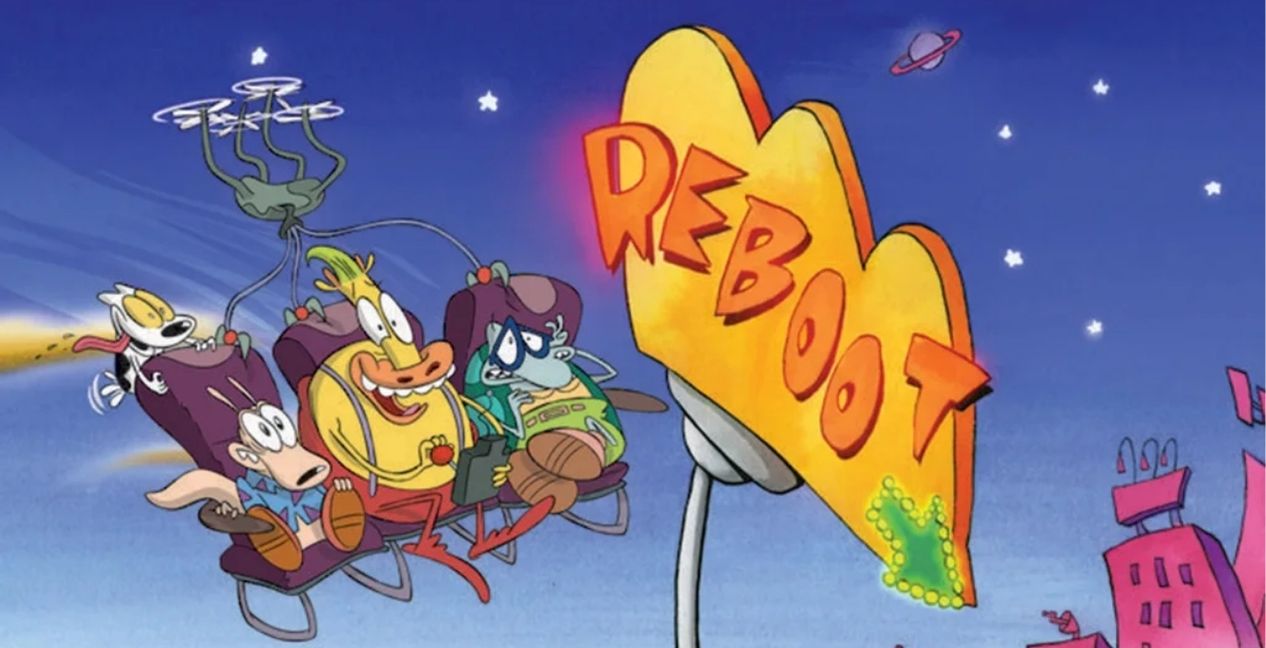 Rocko's Modern Life Static Cling promotional stilll from Netflix