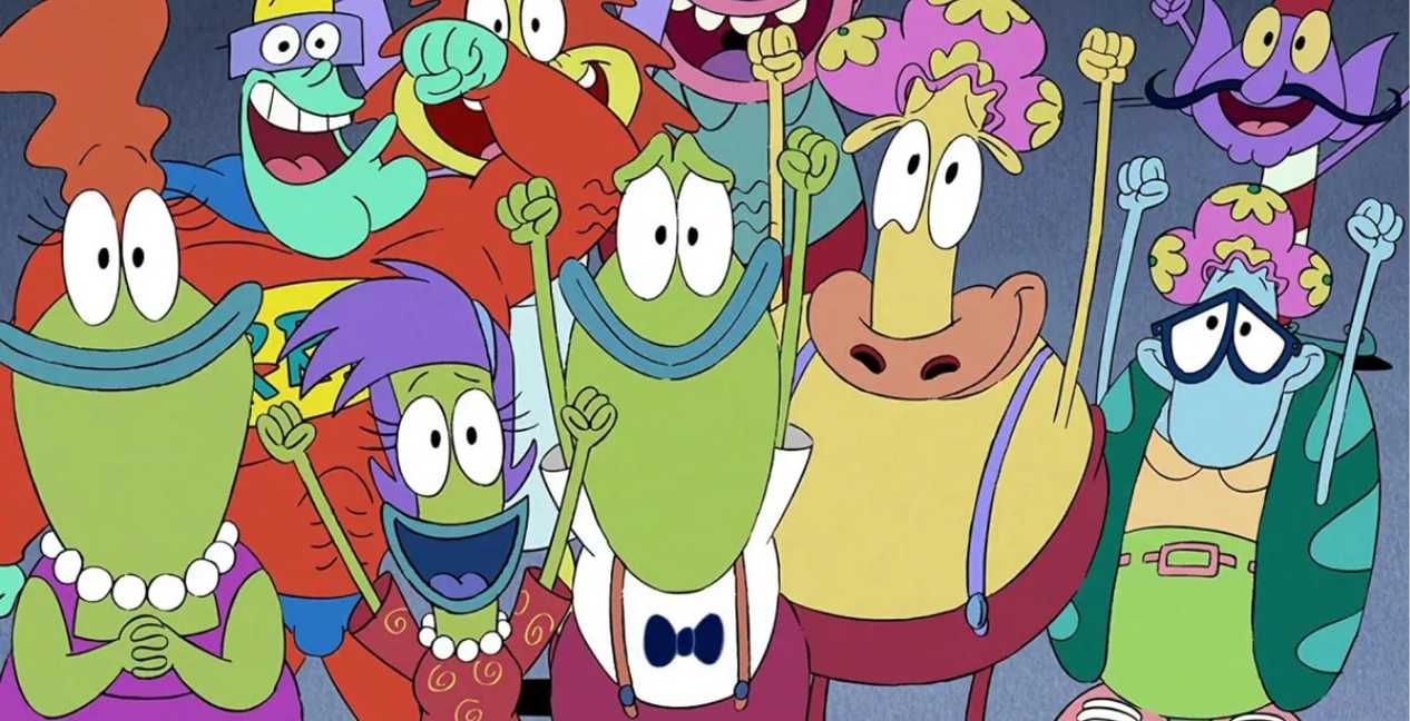 Rocko's Modern Life Static Cling promotional stilll from Netflix