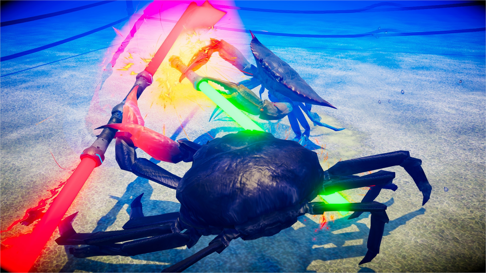 Crabs With Lightsabers?