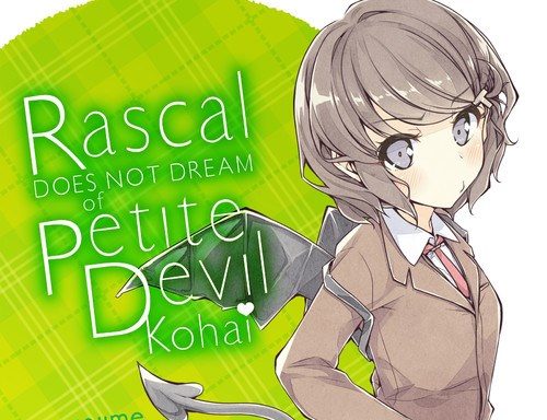 Rascal Does Not Dream of Petite Devil Kohai Light Novel e1596827686905