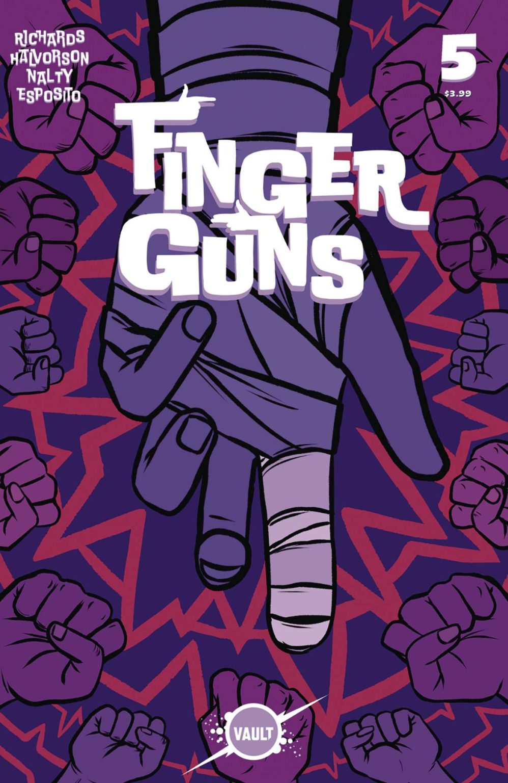 Finger Guns, Vault Comics, Indie Comics