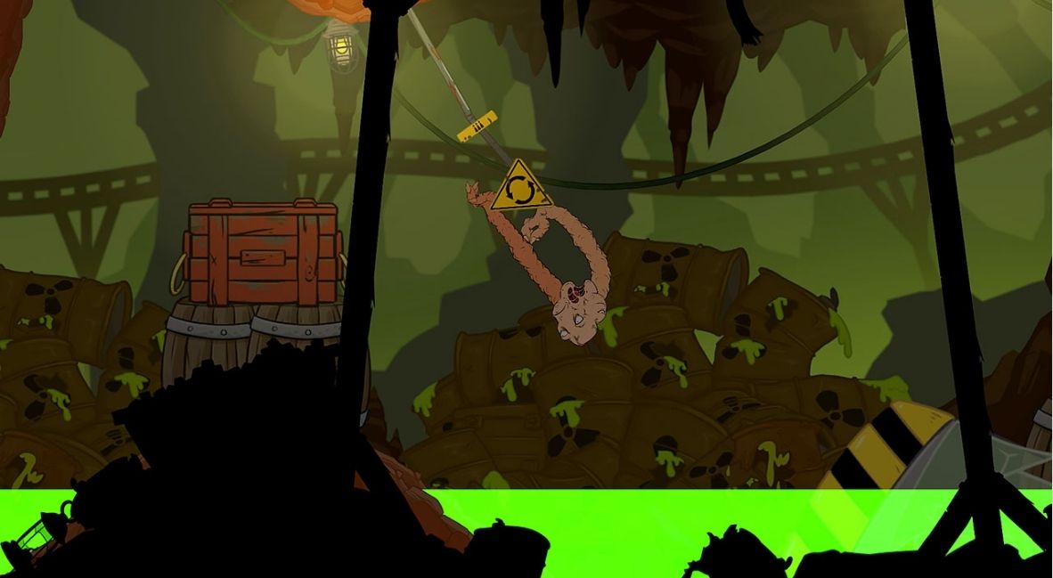 Struggling Game Platforming