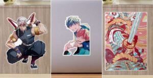 Redbubble Sticker Haul: Anime Edition sticker haul 5