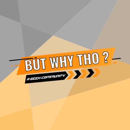But Why Tho Logo