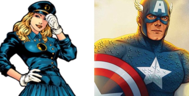Lady Blackhawk and Captain America — But Why Tho