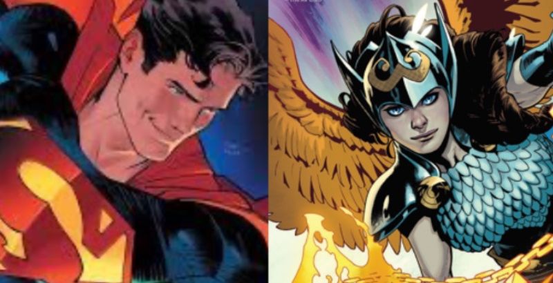 Marvel x DC Love Stories Superman and Jane Foster - But Why Tho