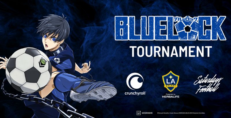 Crunchyroll Teams Up with Satursdays Football and The LA Galaxy for BLUELOCK Soccer Tournament