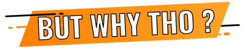 But Why Tho Logo