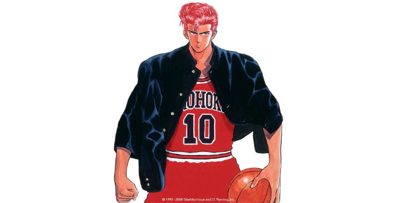 slam dunk anime hanamichi