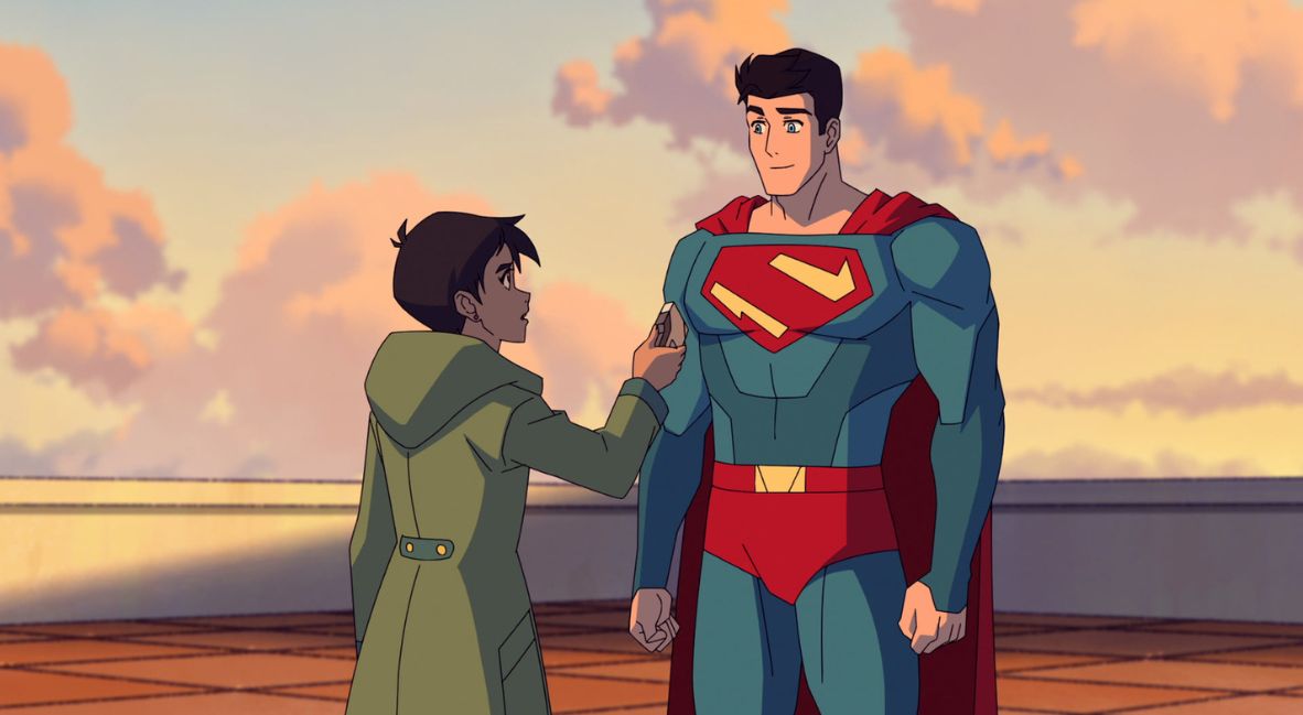 Lois interviews Superman