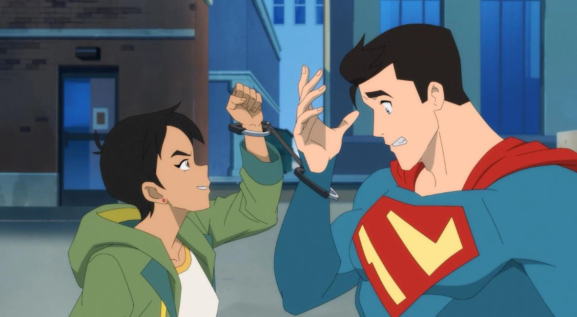 REVIEW: ‘My Adventures with Superman’ Episode 5 — “You Will Believe a Man Can Lie” 1 Lois handcuffs herself to Superman