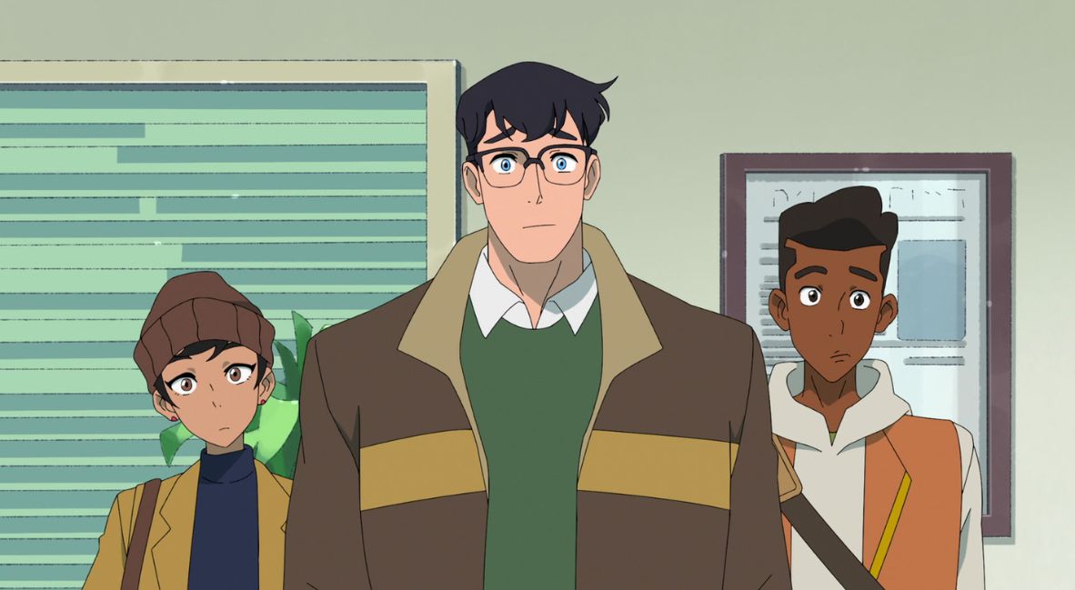 Lois, Clark, and Jimmy