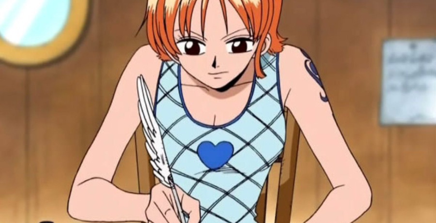 One Piece chapter 22 – Nami describing the Red Line