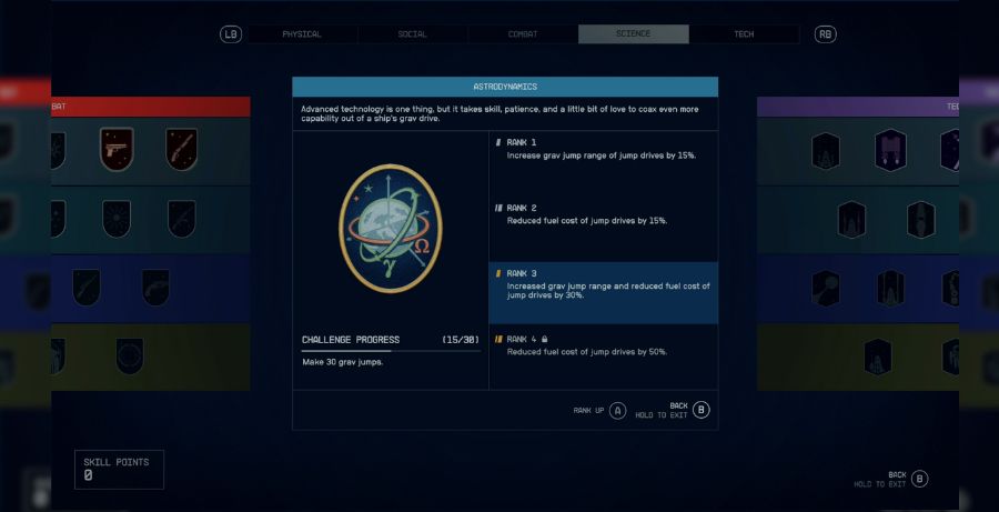 Starfield Skills - But Why Tho