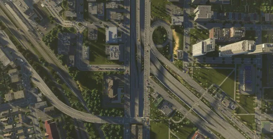 My first city in Skylines 2 - traffic is incredibly easy to manage now with  the right layout : r/CitiesSkylines