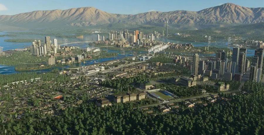 Playing with cities like an urban planner: Cities Skylines