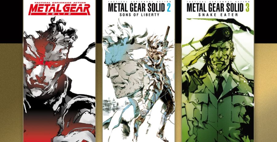 Metal Gear Solid Master Collection key art