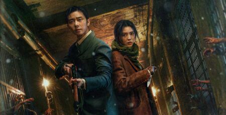REVIEW: ‘Gyeongseong Creature’ Perfectly Blends History And Horror Park Seo-jun and Han So-hee in Gyeongseong Creature Season 1 - Netflix
