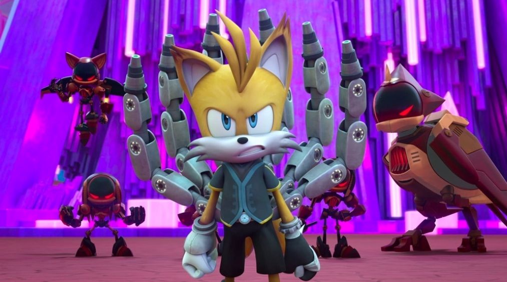 Sonic Prime Season 3 Nine Looking Angry