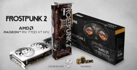 SAPPHIRE AMD Radeon RX 7700 XT Frostpunk 2 Edition SAPPHIRE AMD Radeon RX 7700 XT