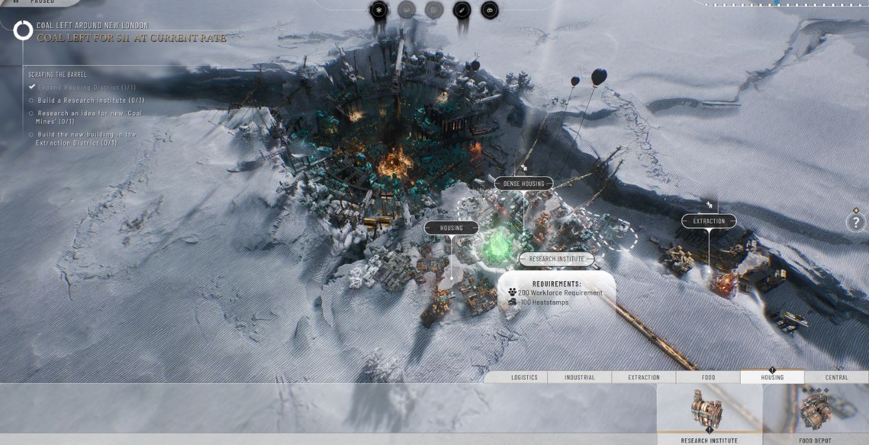 Gameplay from Frostpunk 2