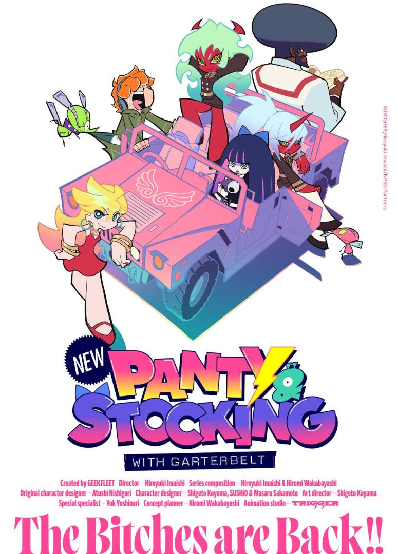 New Panty & Stocking With Garterbelt