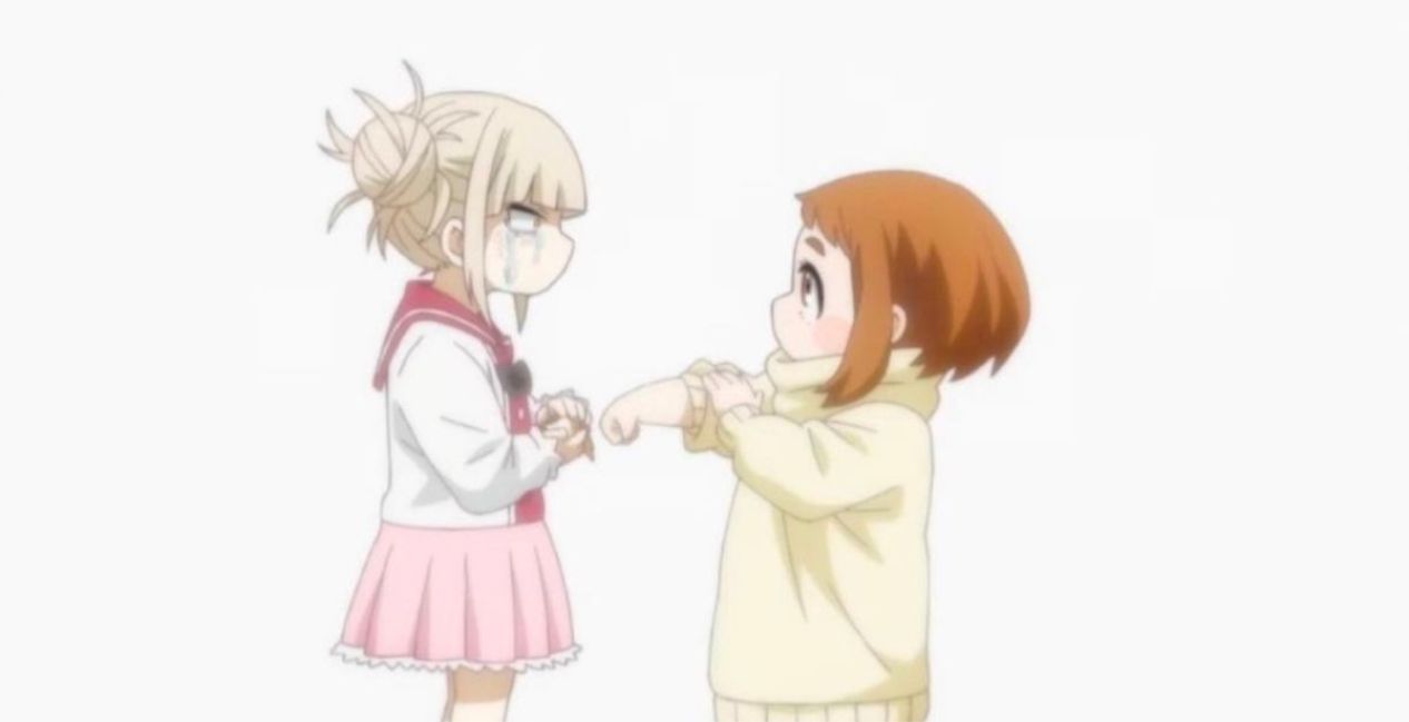 Himiko Toga and Ochako Uraraka Anime One True Pairs of 2024