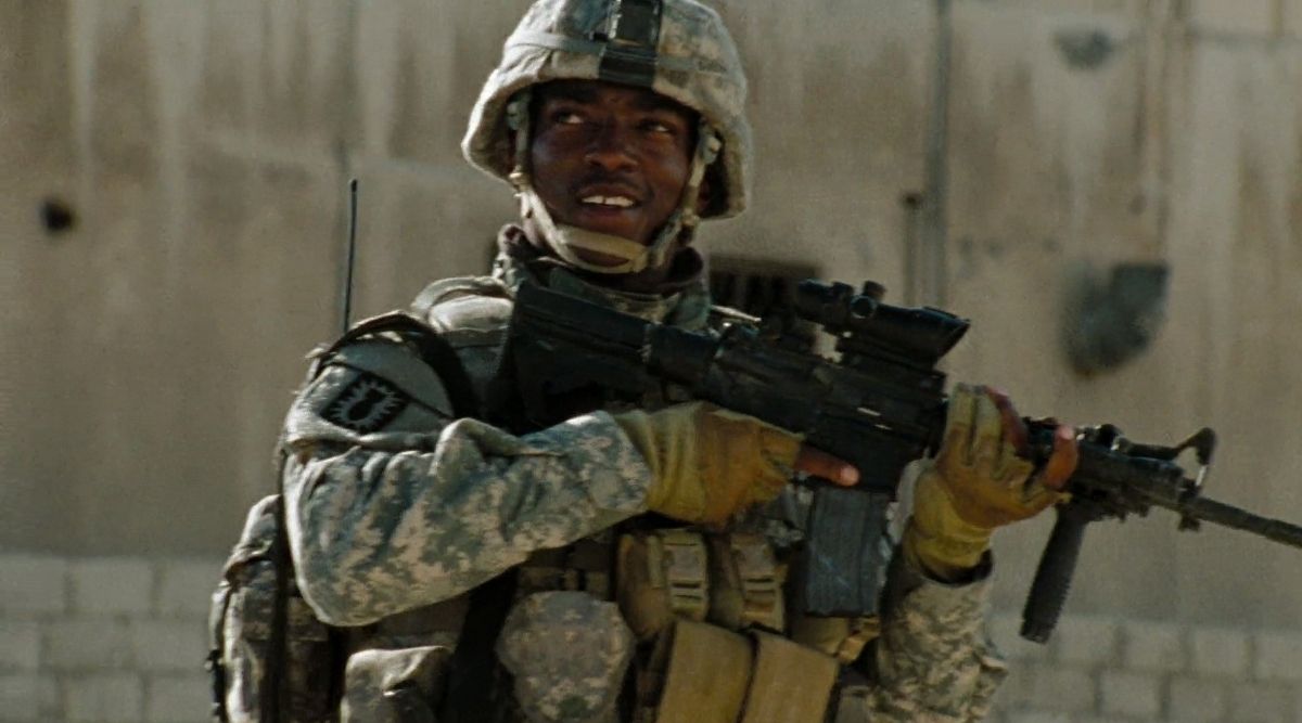 Anthony Mackie in Hurt Locker