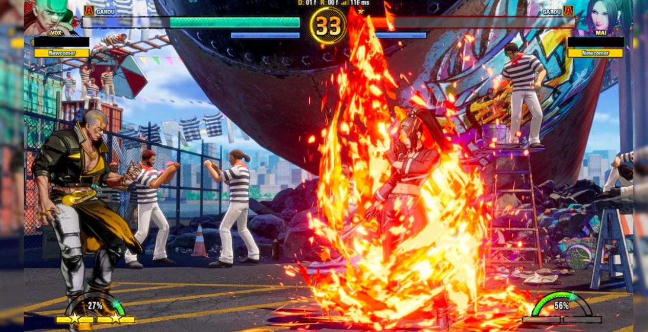 Fatal Fury Open Beta Gameplay screenshot