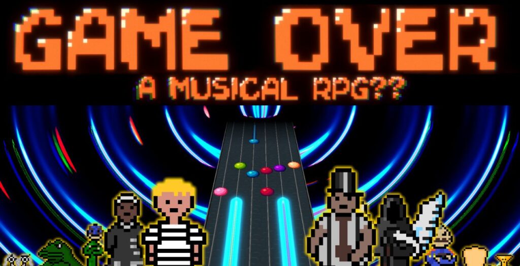 Game Over – A Musical RPG?? Launching April 11 Game Over - A Musical RPG?? Artwork