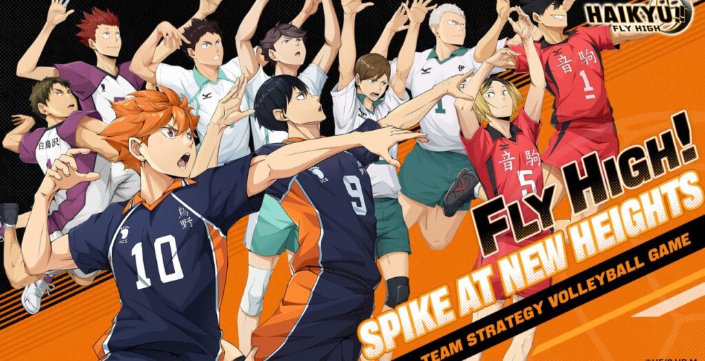 Mobile RPG Haikyu Fly High Global Pre-Registration Now Open! Haikyu Fly High artwork