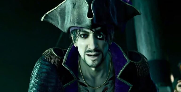 Pirate Goro Majima in Like A Dragon: Pirate Yakuza In Hawaii