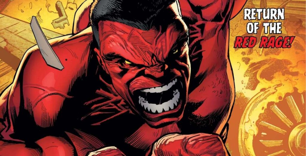 Cover of Red Hulk Issue 1