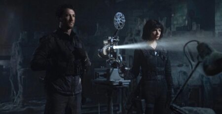 For Scott Derrickson, The Gorge (2025) Is A Time Capsule Of His Own Love Story Miles Teller and Anya Taylor-Joy in The Gorge (2025) from AppleTV+, directed by Scott Derrickson.