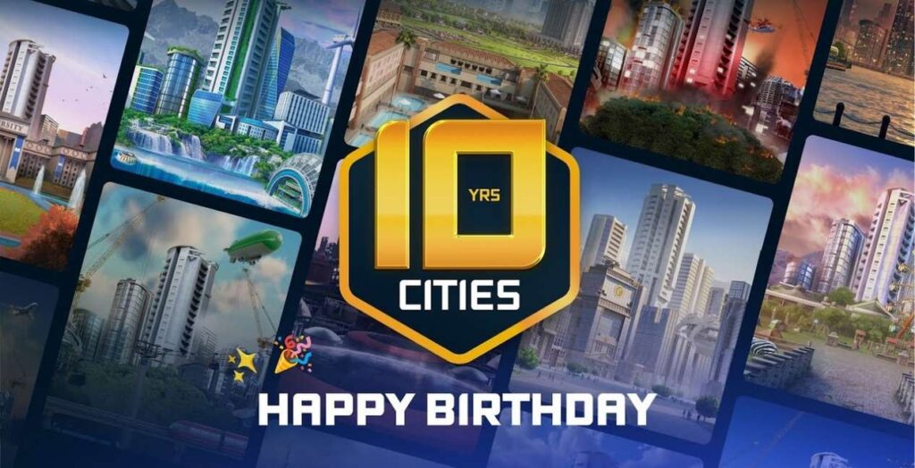 Celebrating 10 Years of Cities Skylines