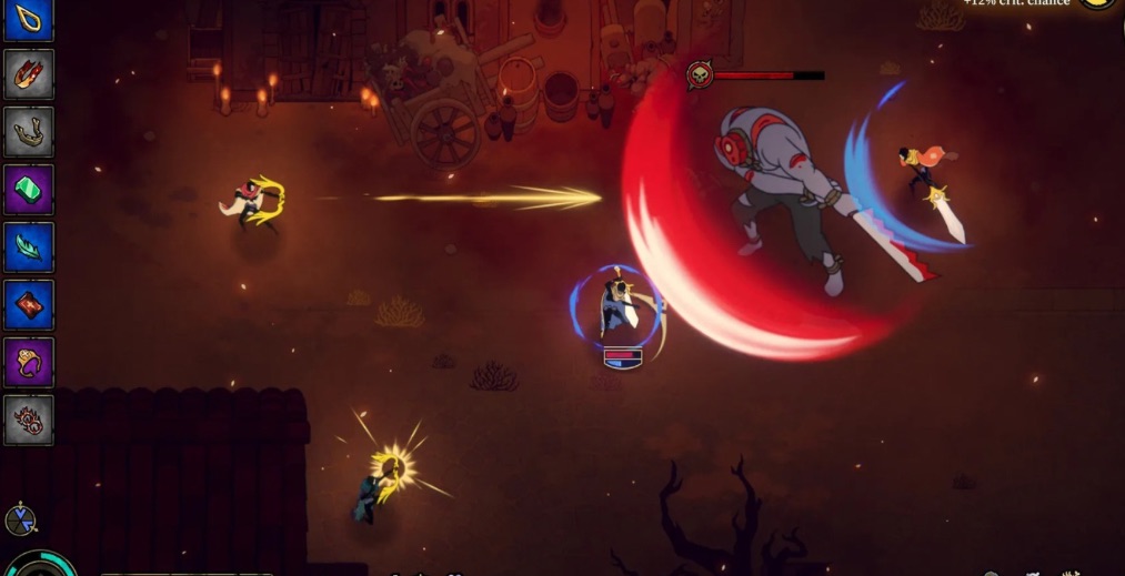 A gameplay still from 33 Immortals