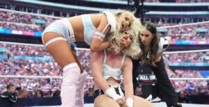Toni Storm and Mariah May AEW