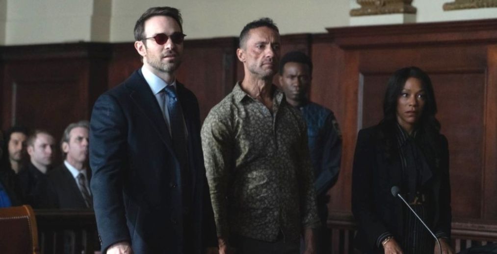 Matt defends Hector in court in Daredevil: Born Again Episode 3