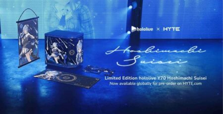 HYTE x hololive Collab Puts Hoshimachi Suisei Centerstage hololive 's Hoshimachi Suisei and HYTE