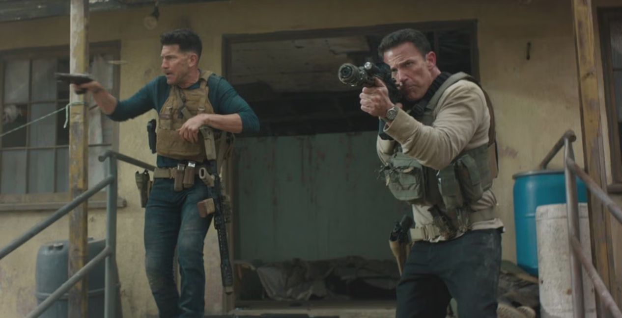 John Bernthal and Ben Affleck in The Accountant 2 from Amazon MGM Pictures