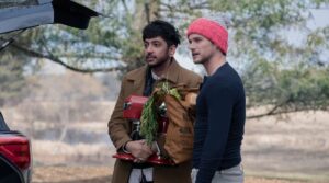 Nik Dodani and Brandon Flynn in The Parenting