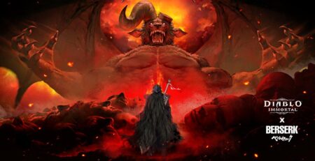 Struggler’s Path Brings Berserk to Diablo Immortal Next Month Diablo Immortal x Berserk - Struggler's Path promotional art.