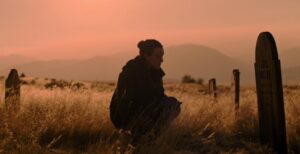 Bella Ramsey as Ellie in Last of Us Season 2 Episode 3